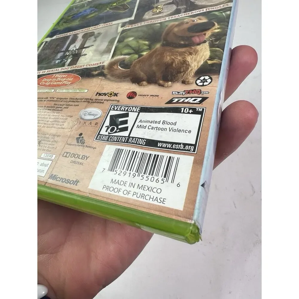 Disney Pixar UP (Microsoft Xbox 360, 2009 Game)